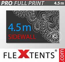 Carpa plegable FleXtents PRO con impresión digital completa 4,5m