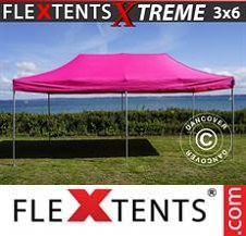 Carpa plegable FleXtents Pro Xtreme 3x6m Rosa