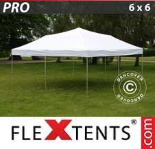 Carpa plegable FleXtents Pro 6x6m Blanco