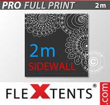 Carpa plegable FleXtents PRO con impresión digital completa 2m