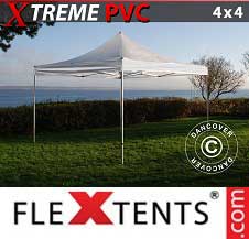 Carpa plegable FleXtents Pro Xtreme 4x4m Transparente