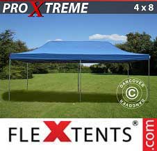 Carpa plegable FleXtents Pro Xtreme 4x8m Azul