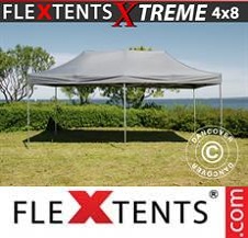 Carpa plegable FleXtents Pro Xtreme 4x8m Gris
