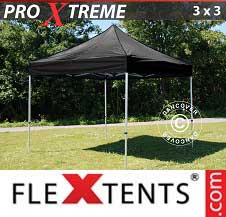 Carpa plegable FleXtents Pro Xtreme 3x3m Negro