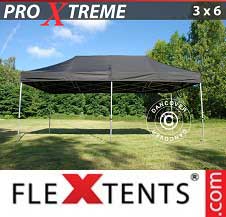 Carpa plegable FleXtents Pro Xtreme 3x6m Negro